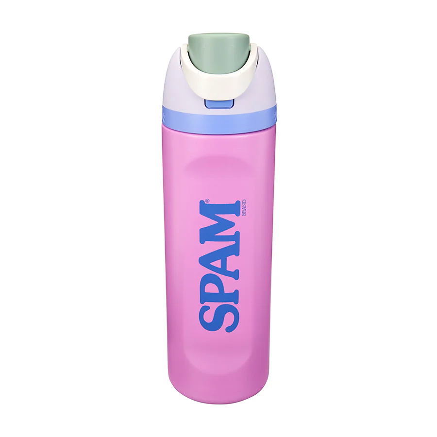24oz Pink Owala Waterbottle with SPAM® Logo