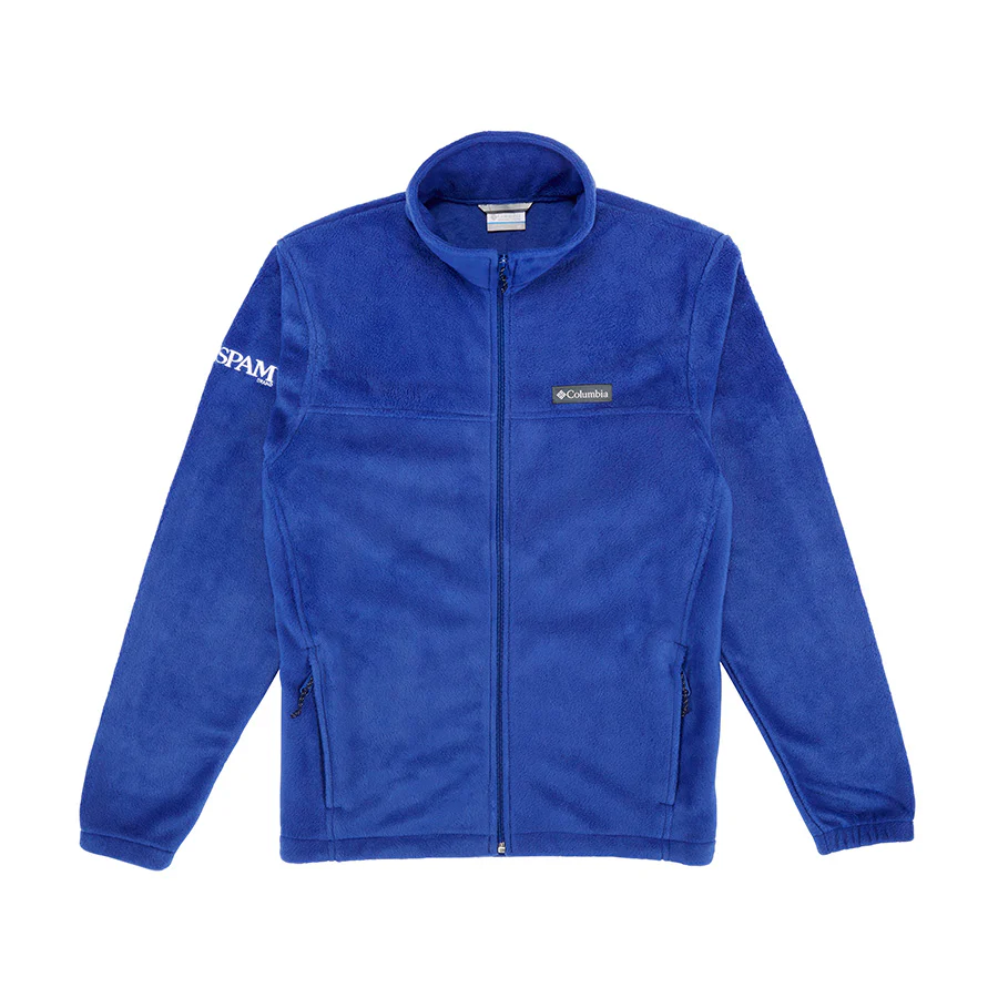 Blue Full Zip Columbia Jacket