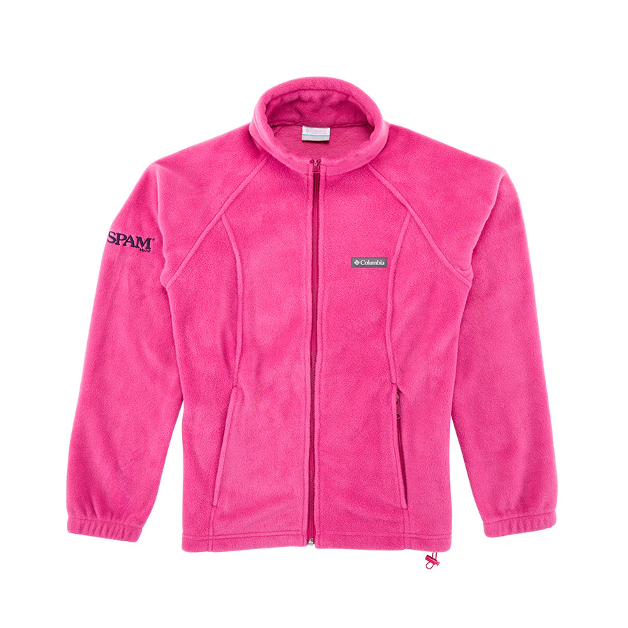 Fuchsia Full Zip Columbia Jacket