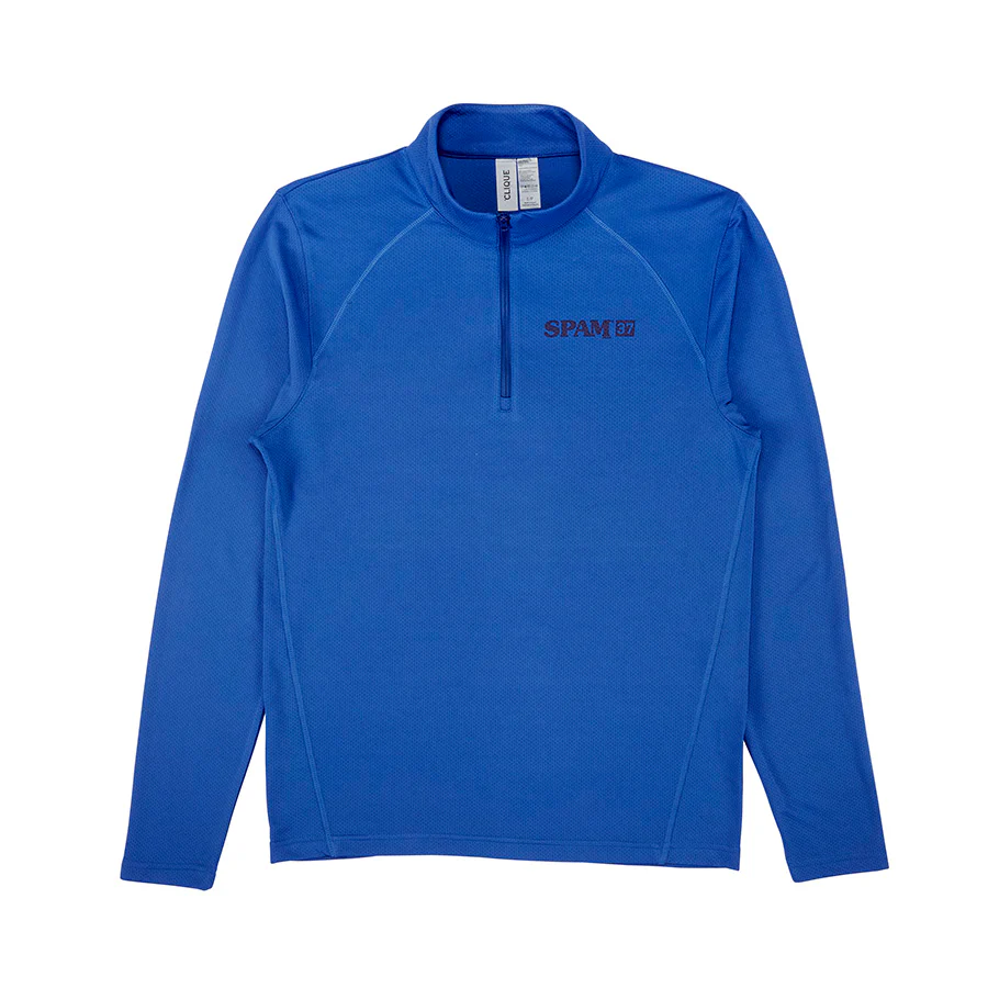Men's 1/4 Zip with SPAM® Brand on Back