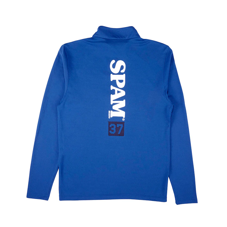 Men's 1/4 Zip with SPAM® Brand on Back - Image 2