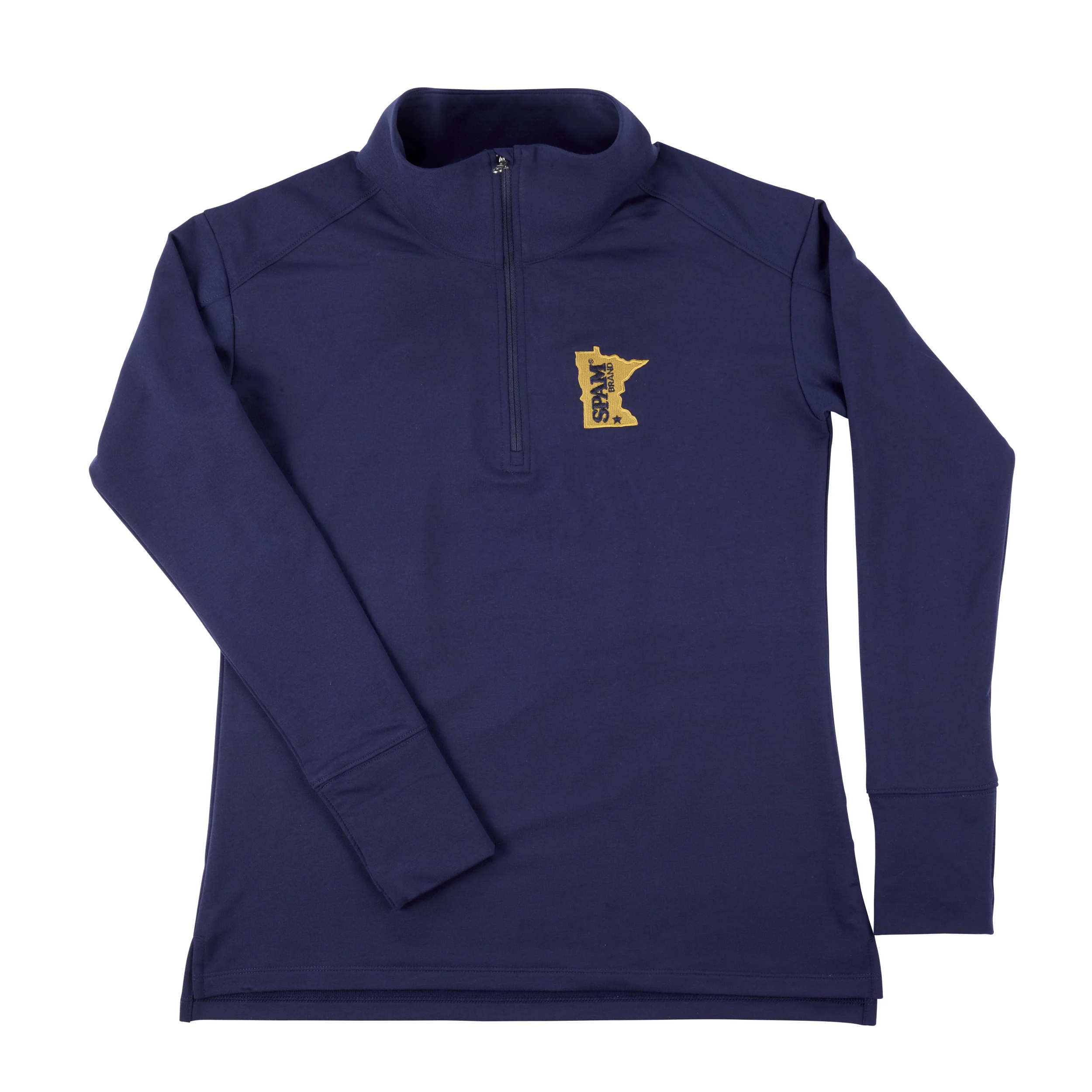 Men's SPAM® 1/4 Zip Navy MN Pullover