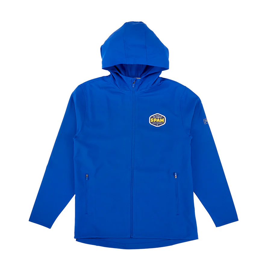 Men's Full Zip Hooded Jacket with SPAM® Patch