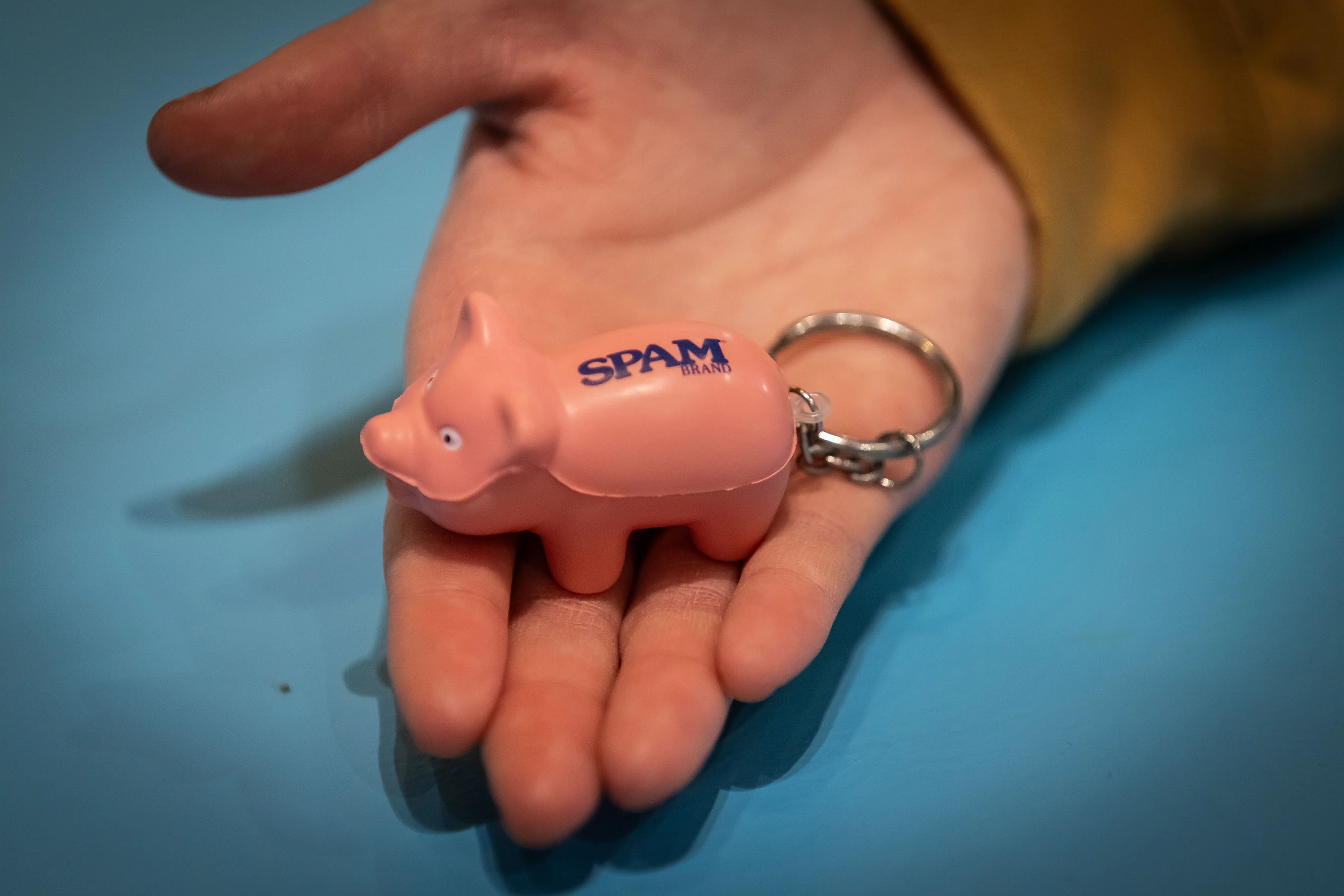 SPAM® Soft Piggy Keychain - Image 2